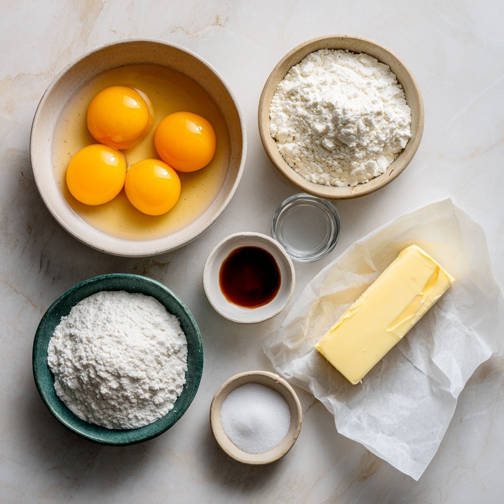 A dome-shaped cake is shown with one large slice removed, revealing a creamy interior with dark spots and a few yellow pieces. The outer layer is light yellow with a dusting of dark brown powder covering the entire surface. The cake sits on a white plate with a blue and beige mosaic pattern. The background is a white marbled texture with a blurry glass of amber-colored liquid in the distance. photo taken with an iphone --ar 4:5 --v 7