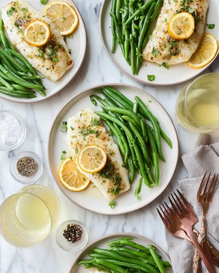 Baked Lemon Butter Tilapia Recipe