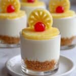 No Bake Pineapple Cheesecakes Recipe