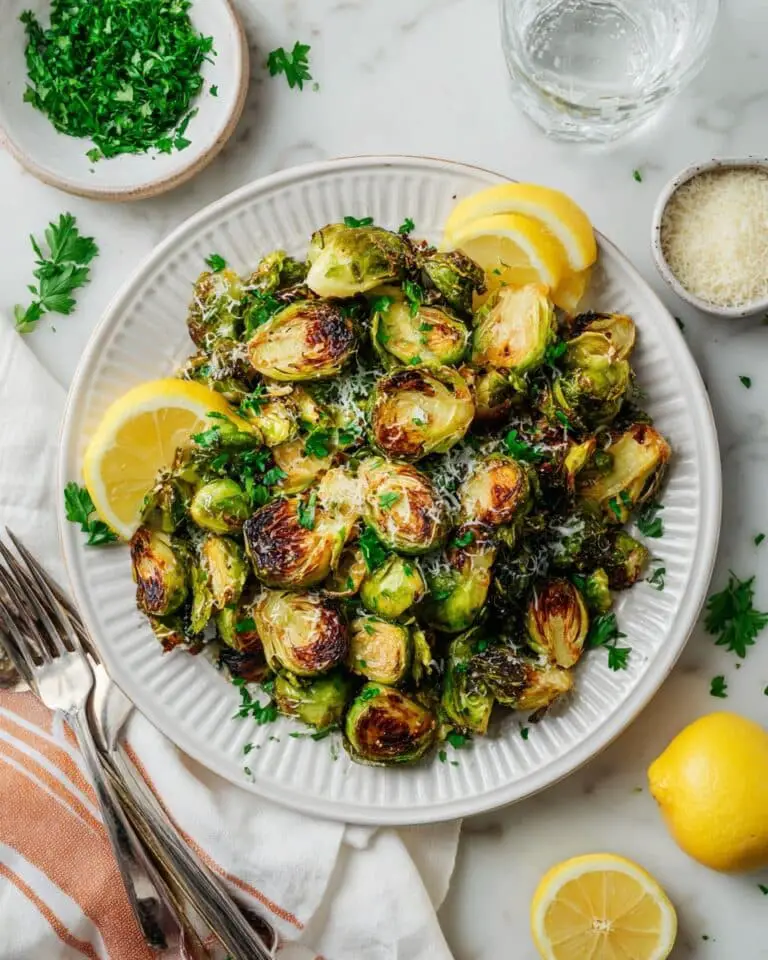 Air Fryer Brussels Sprouts Recipe