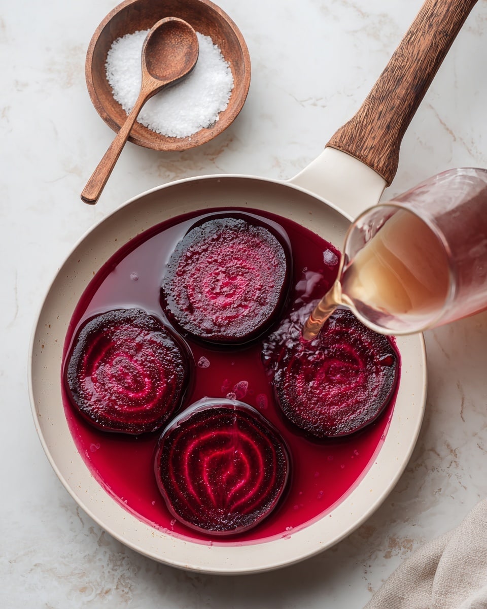 Beet Pickled Deviled Eggs Recipe - Recipe Image
