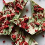 Strawberry Matcha White Chocolate Bark Recipe