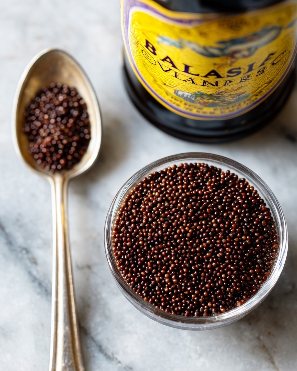 How To Make Mustard Caviar Recipe - Recipe Image