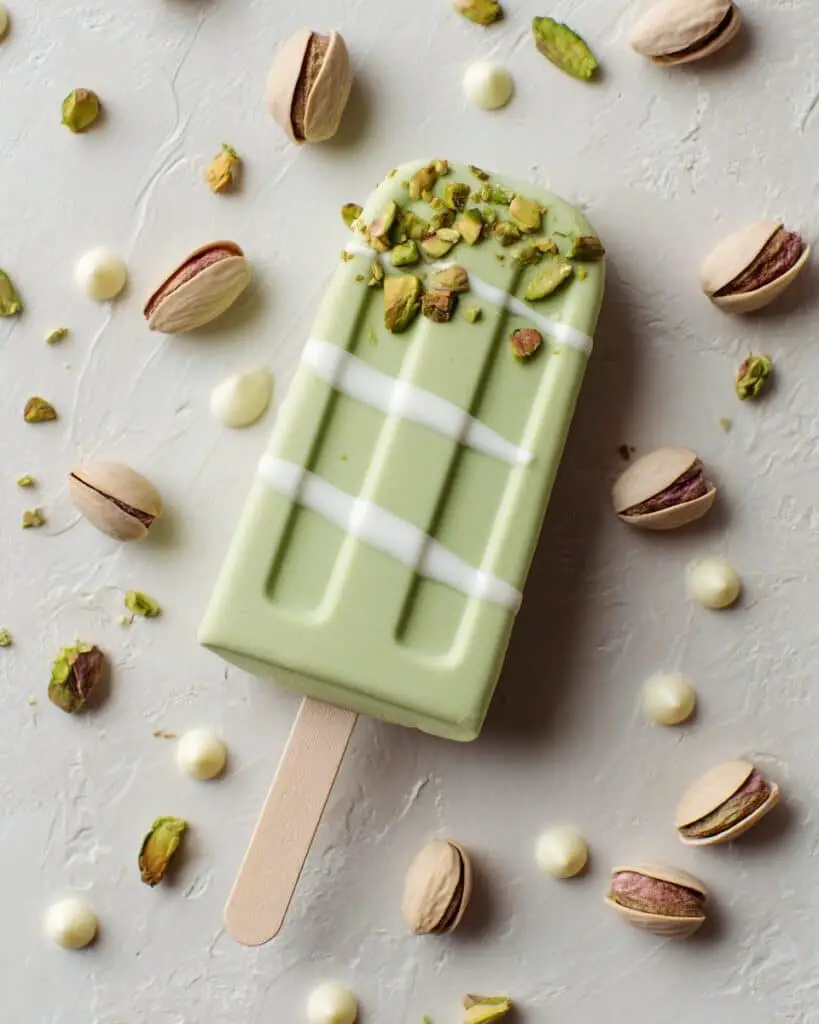 Pistachio Ice Cream Bar Recipe