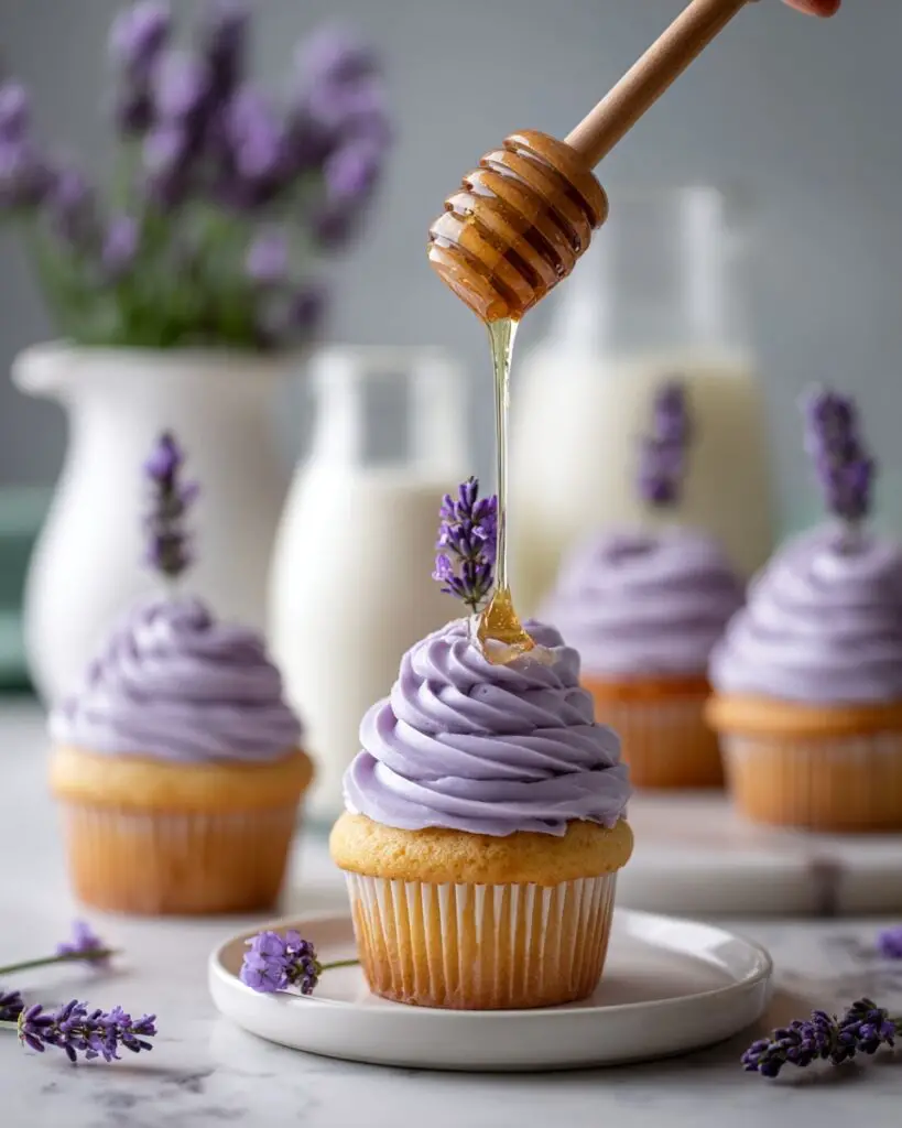 Honey Lavender Cupcakes Recipe