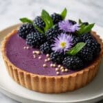Blackberry White Chocolate Tart Recipe
