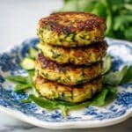 Zucchini Patties with Smoked Scamorza Recipe