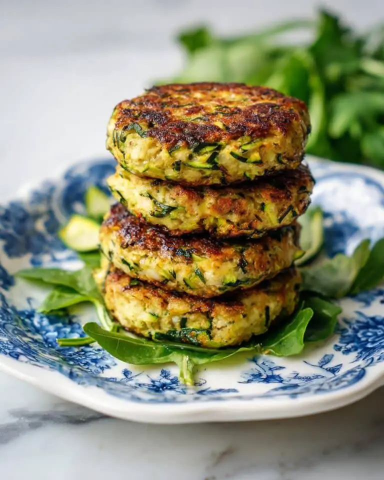 Zucchini Patties with Smoked Scamorza Recipe