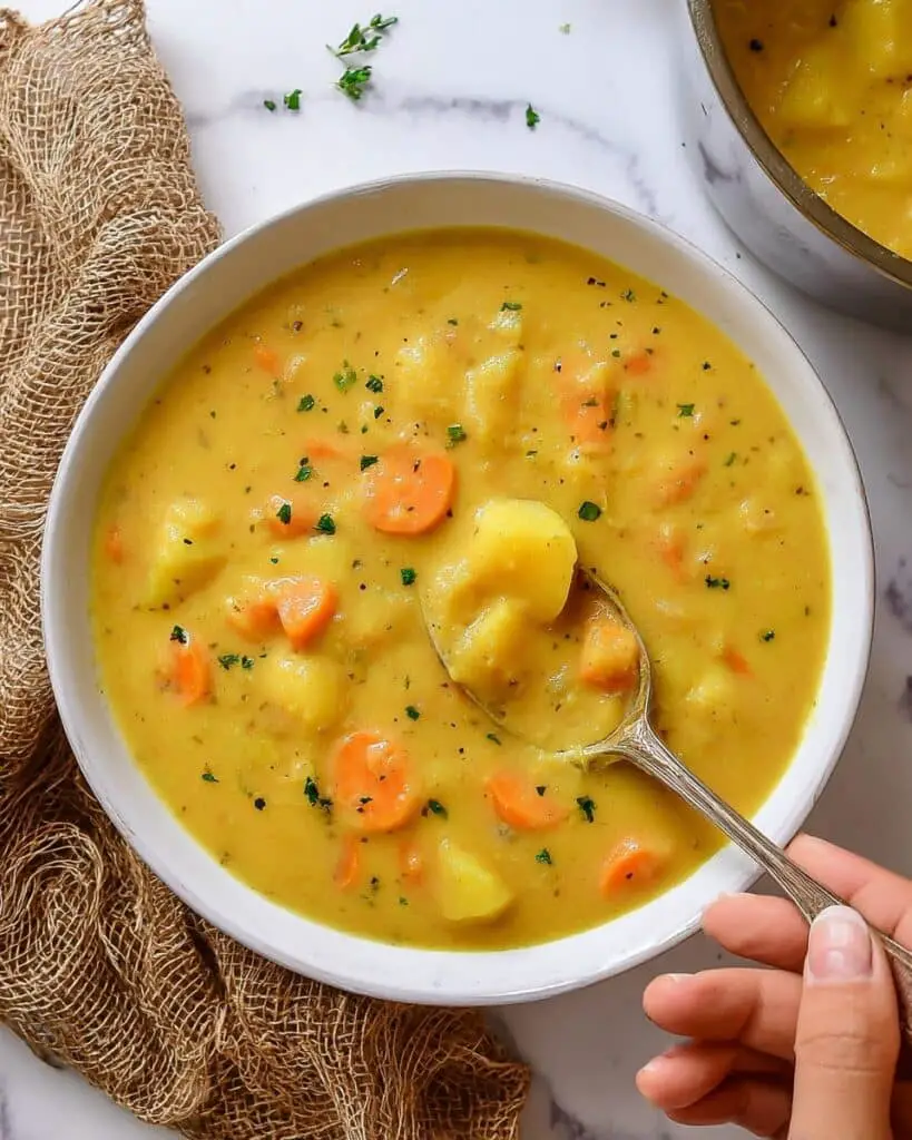 Vegan Potato Soup Recipe