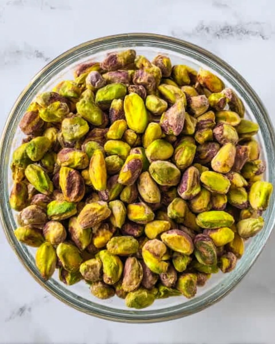 A round white baking pan filled with smooth pale greenish-yellow batter that has small dark specks evenly spread throughout, giving it a slightly grainy texture. The batter is level, covering the entire surface inside the pan, with faint, soft marks showing its spread. The pan rests on a white marbled surface with a folded dark gray cloth partially visible underneath the left side of the pan photo taken with an iphone --ar 4:5 --v 7