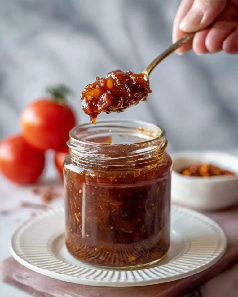 Homemade Tomato Chutney Recipe