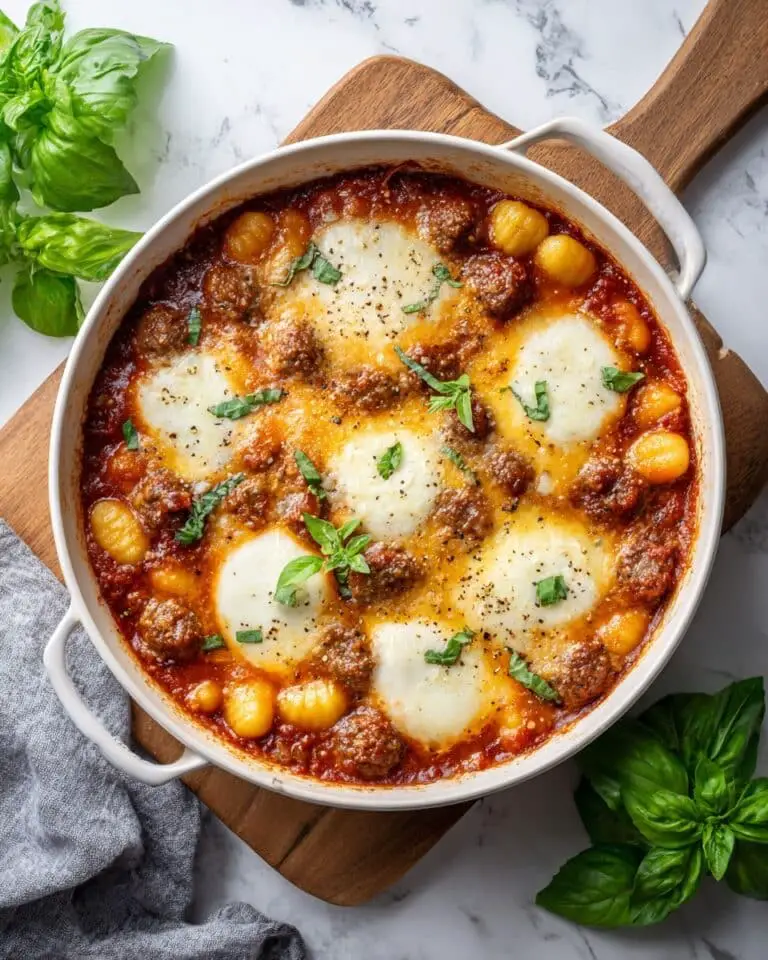 Baked Gnocchi with Kale and Sausage Recipe