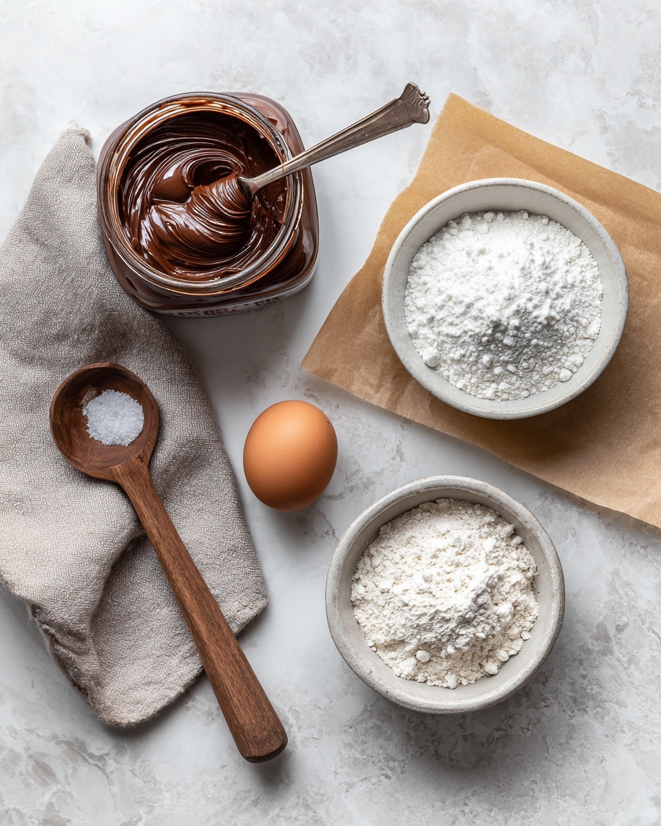 A top view shows a silver mixing bowl placed on a white marbled surface, containing two main layers inside: a bright yellow layer of raw egg yolks covering most of the bottom, with a smooth, thick, dark brown layer of melted chocolate sitting on top mostly in the center. The textures contrast with the shiny, liquid egg yolks surrounding the glossy, rich chocolate puddle. The bowl’s handles are visible at the top and bottom edges of the image. photo taken with an iphone --ar 4:5 --v 7