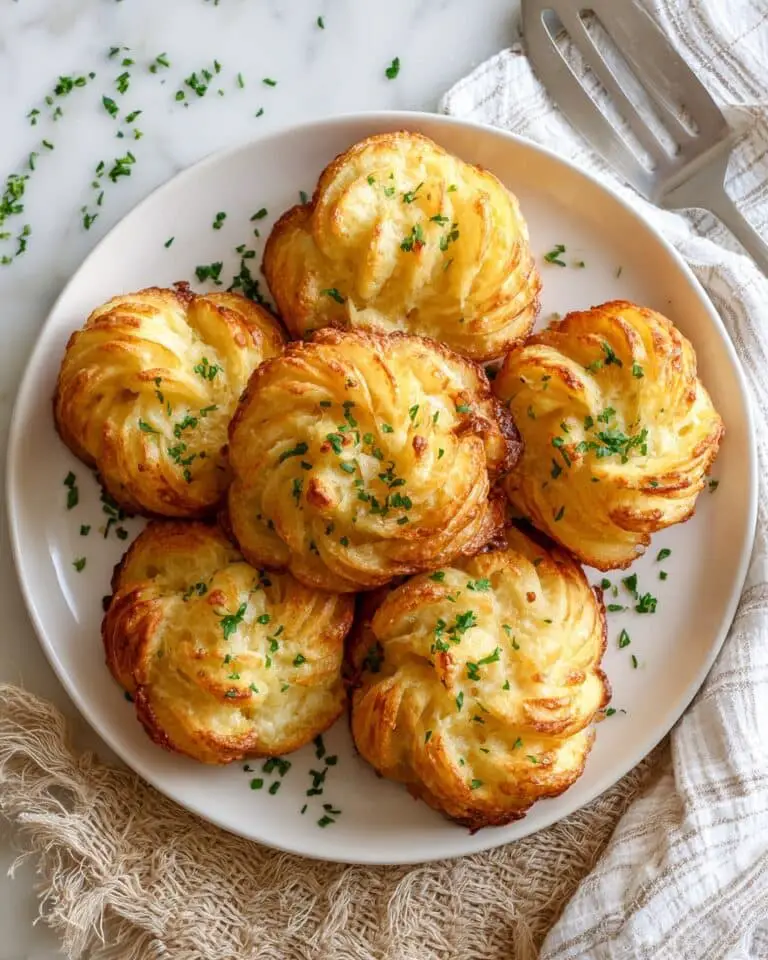 Parmesan Duchess Potatoes Recipe