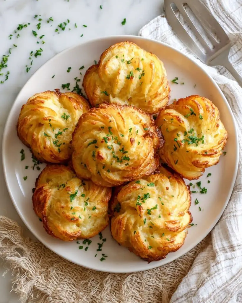Parmesan Duchess Potatoes Recipe