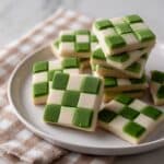 Matcha Checkerboard Cookies Recipe