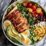 Southwest Style Cobb Salad with Smoky Chipotle Dressing Recipe