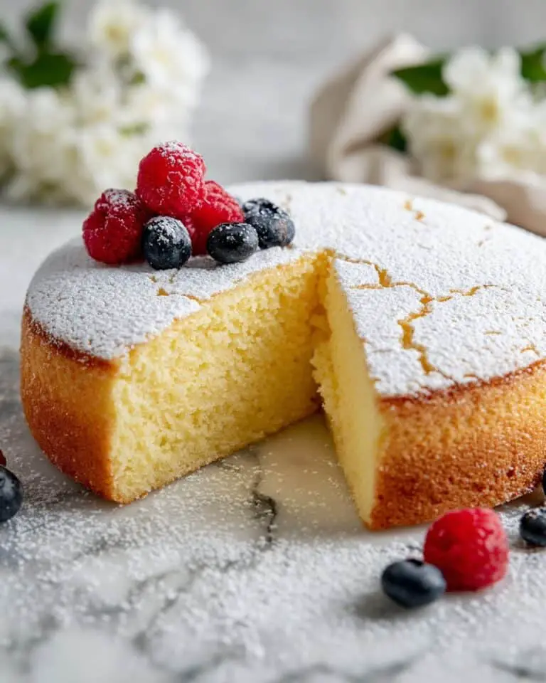 Pan di Spagna (Italian Sponge Cake) Recipe
