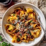 Vegetable Ragu with Pappardelle Pasta Recipe