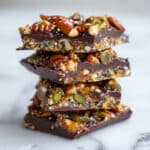 Dark Chocolate Nut Squares Recipe