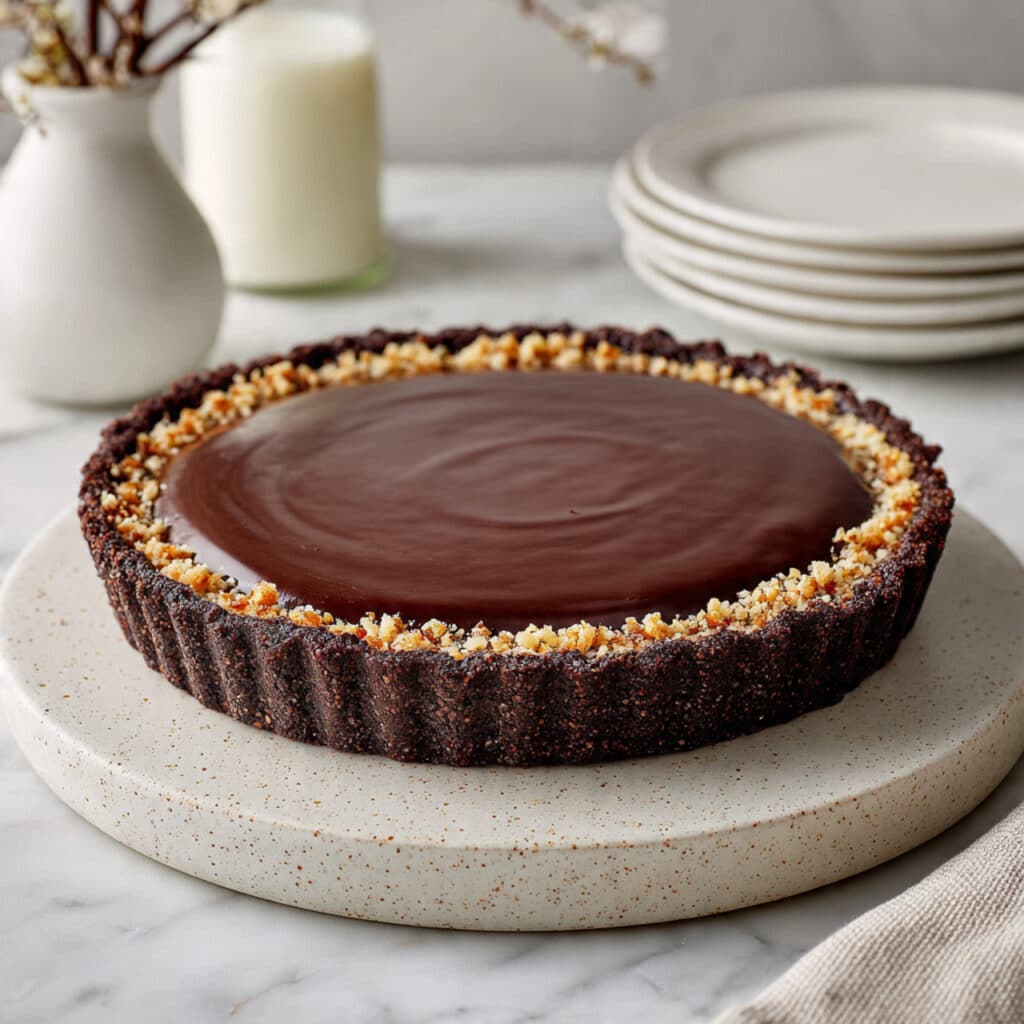 Chocolate Coffee and Caramel Tart Recipe