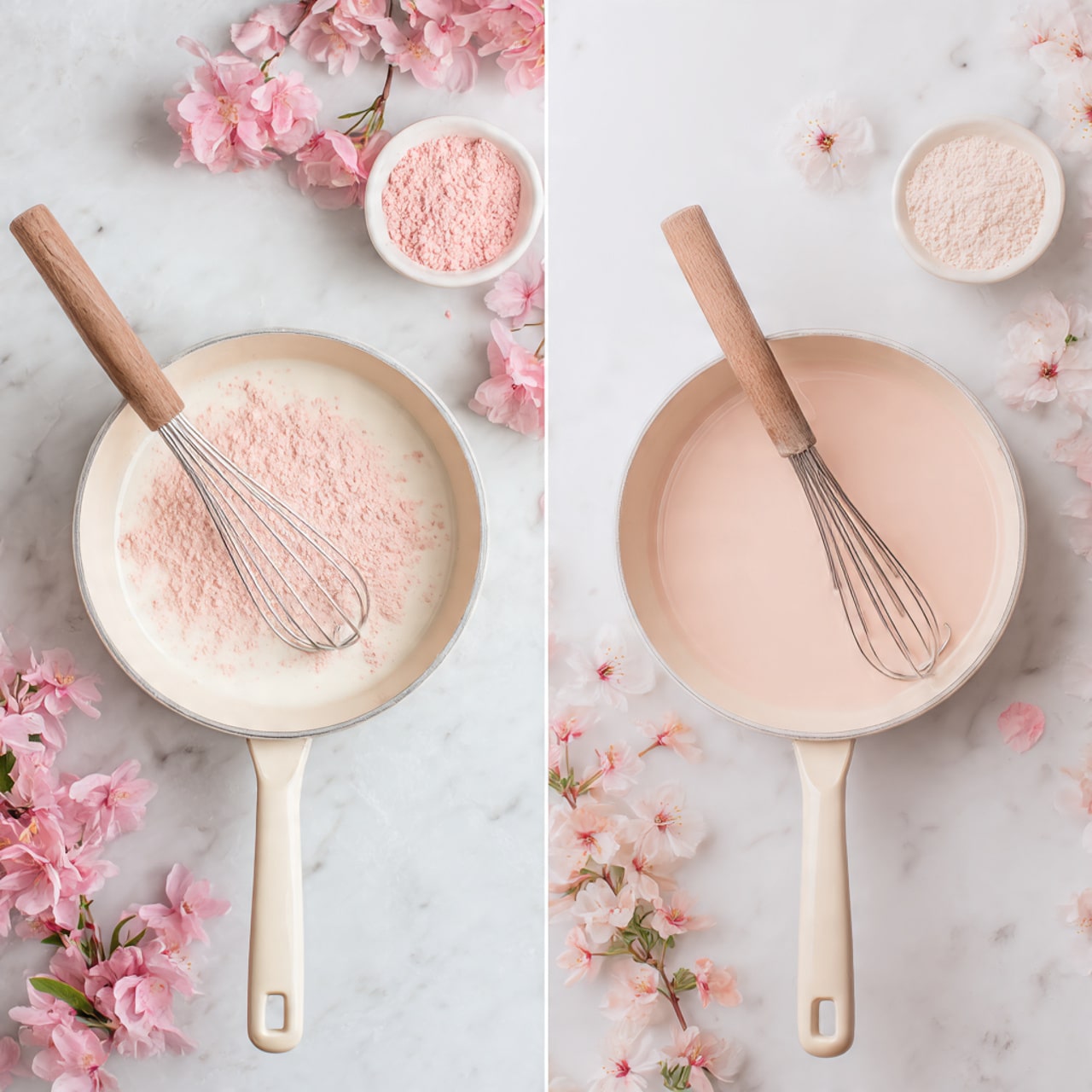 Sakura Latte Recipe - Recipe Image