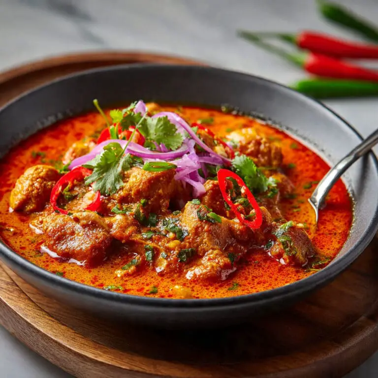 Creamy Chicken Madras with Coconut Milk and Spicy Aromatics Recipe