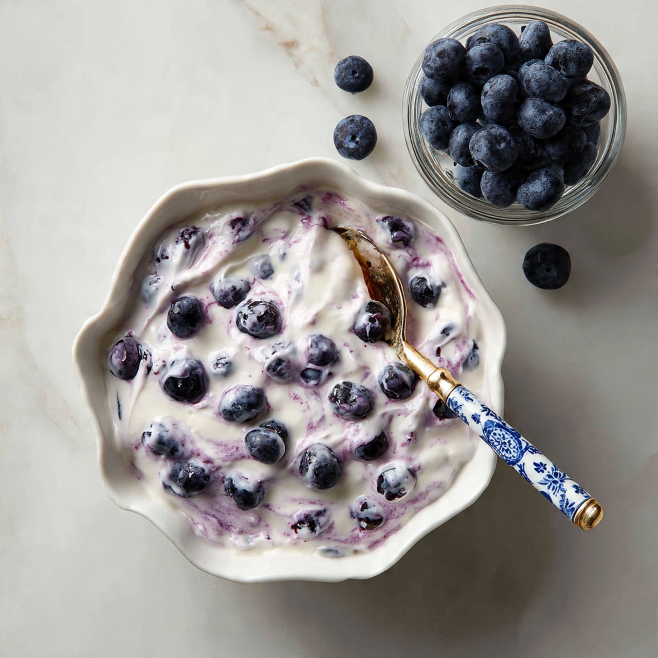 Blueberry Cheesecake Stuffed French Toast Recipe - Recipe Image
