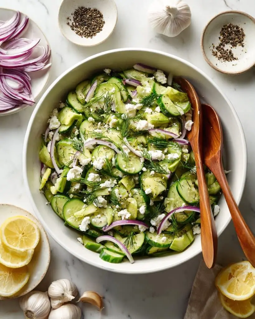 Cucumber Feta Salad Recipe