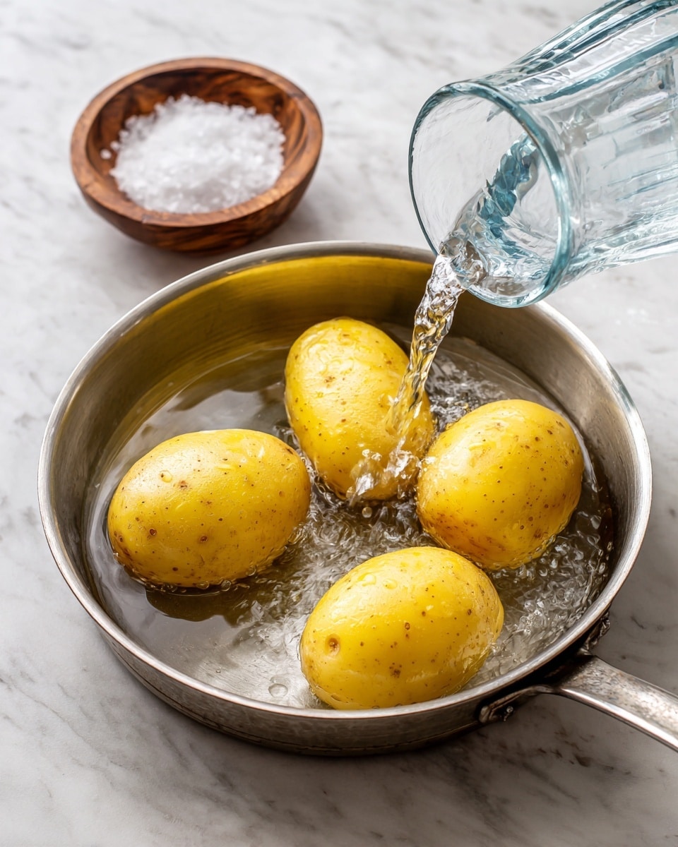 Smashed Potatoes Everything Bagel with Smoked Salmon Recipe - Recipe Image