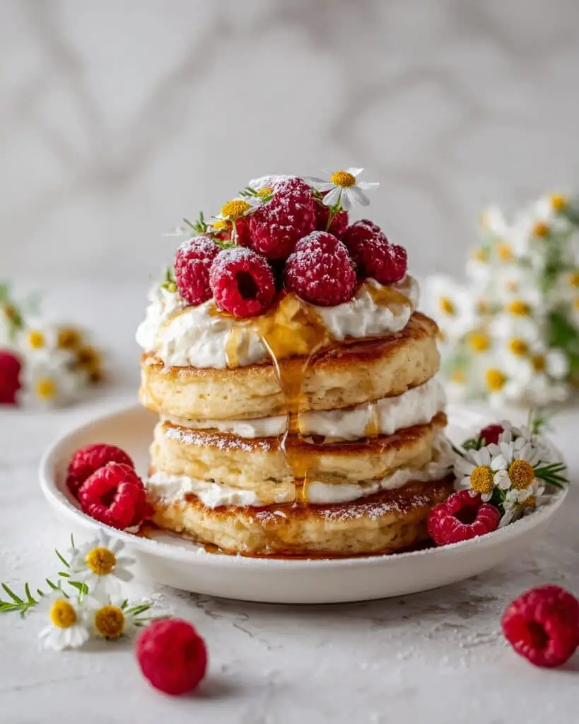 Raspberry Ricotta Croissant French Toast Recipe