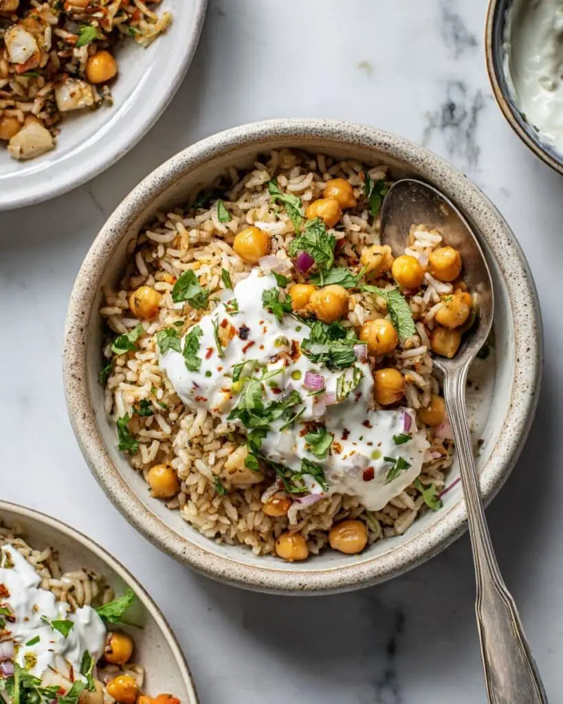 Chickpea Pulao Recipe