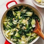 Quick & Simple Sautéed Bok Choy with Garlic Recipe