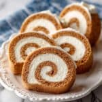 Carrot Cake Roll with Cream Cheese Frosting Recipe