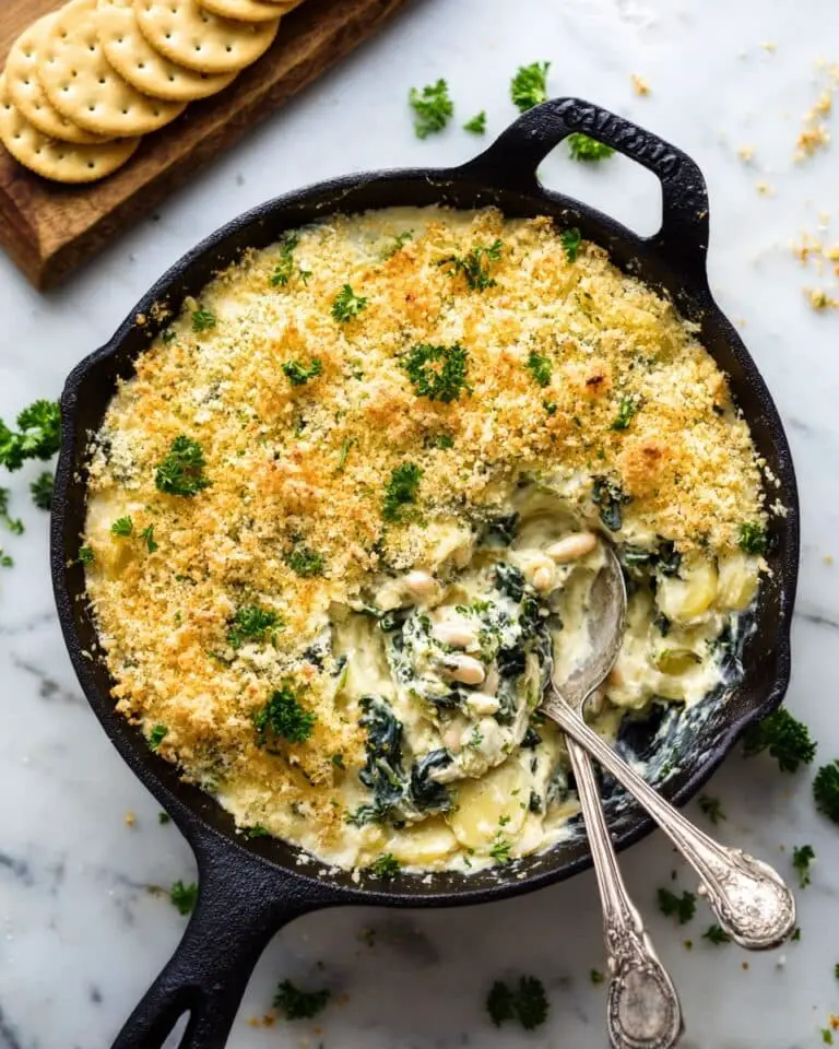 Kale & White Bean Artichoke Dip Recipe