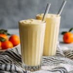 Healthy Mango Orange Smoothie with Yogurt Recipe