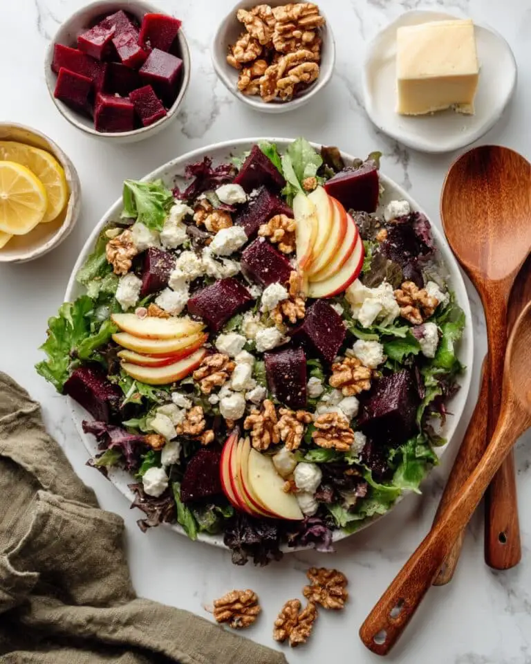 Beet & Apple Salad With Balsamic Dressing Recipe