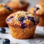 Blueberry Oatmeal Muffins Recipe