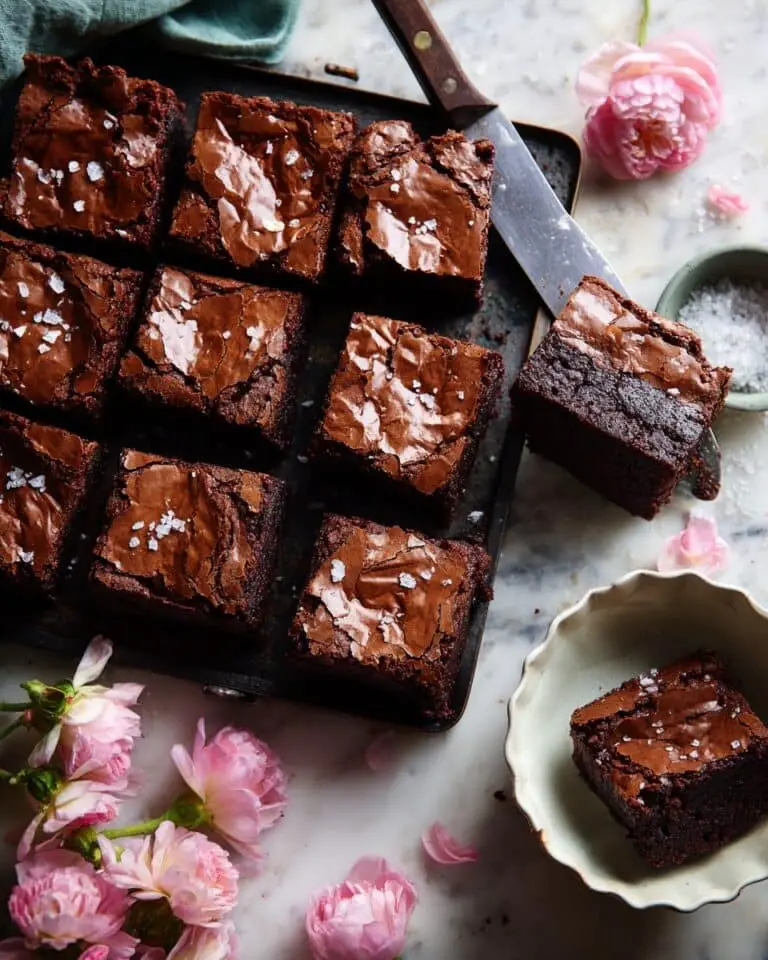Brown Butter Crinkle Top Brownies Recipe