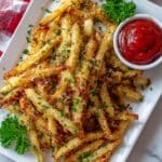 Garlic Parmesan Parsnip Fries Recipe