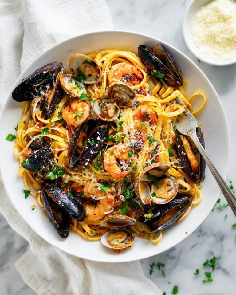 Seafood Tomato Marinara Pasta Recipe