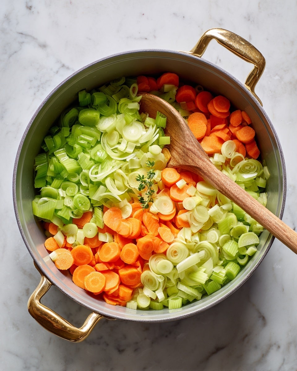 Spring Vegetable Tortellini Soup with Pistachio Pesto Recipe - Recipe Image