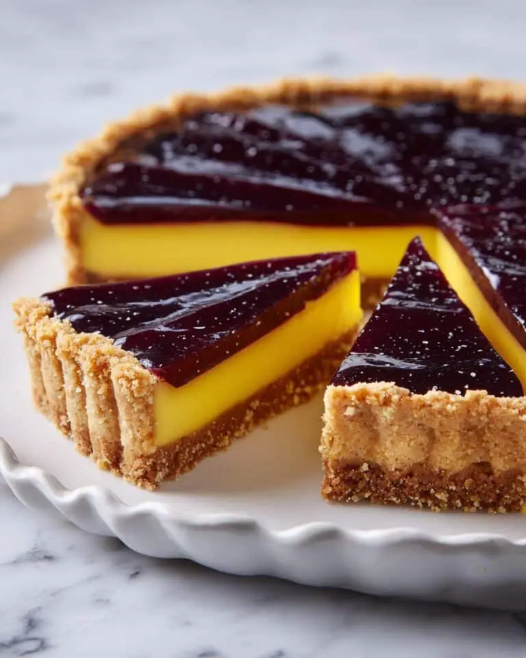 Blueberry–Lemon Curd Tart Recipe