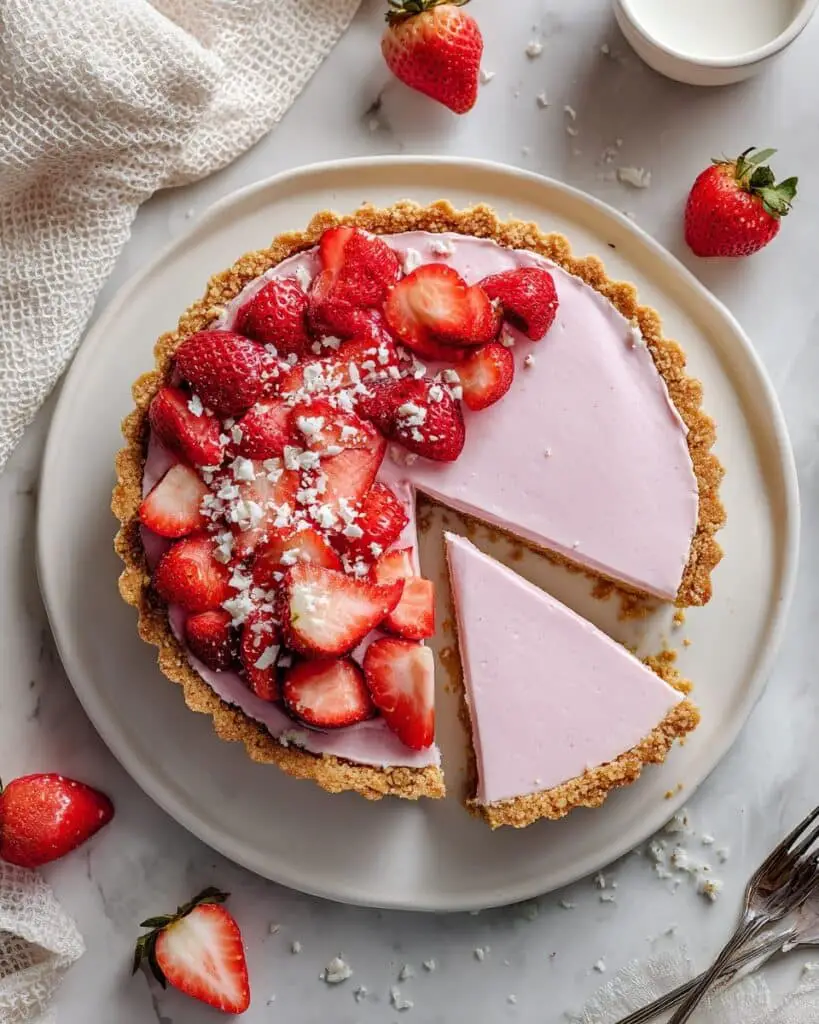 Strawberry Mousse Tart Recipe