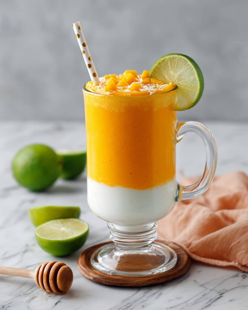 Creamy Vegan Mango Lassi Recipe
