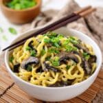 30-Minute Miso Mushroom Bucatini Recipe