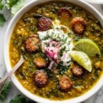 Chicken Sausage Green Chile Lentil Soup Recipe
