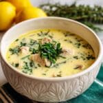 Greek Lemon Chicken Soup – Avgolemono Recipe