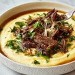 Pot Roast with Cheesy Grits Recipe