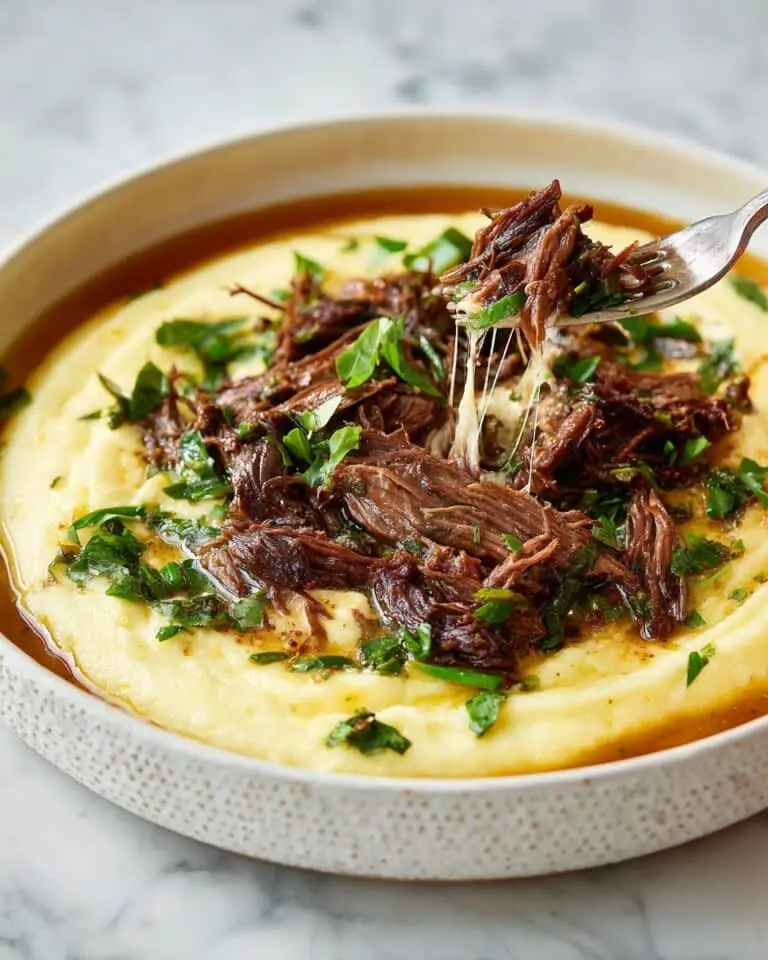 Pot Roast with Cheesy Grits Recipe